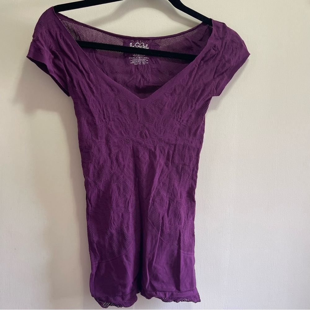 Free People Purple intimately top
